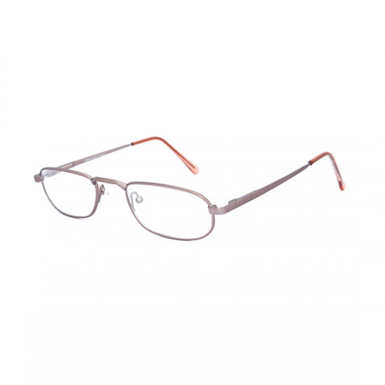 Metal Eyeglass Frame - Mod.034-Mat Coffee
