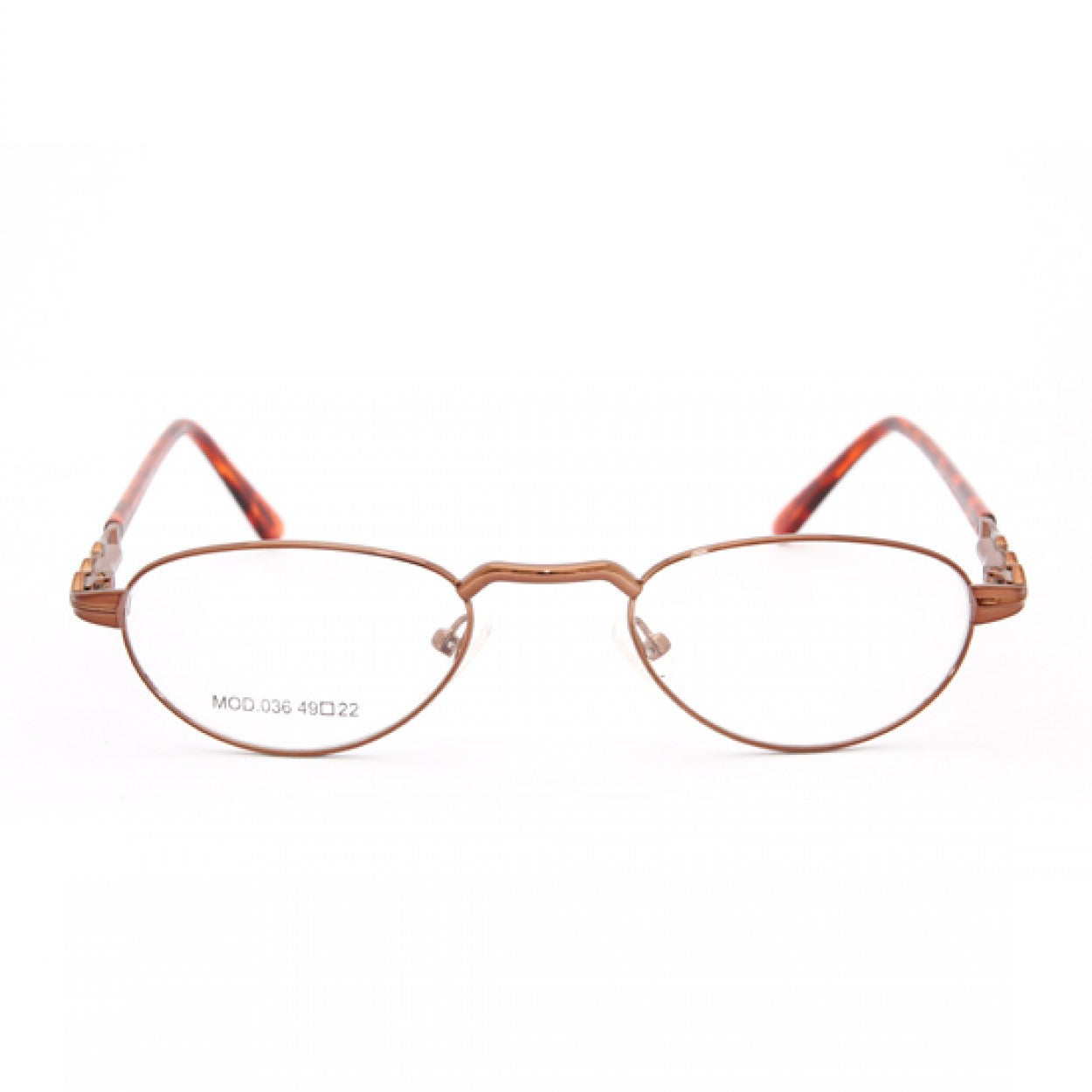 Metal Eyeglass Frames - Mod.036 Coffee