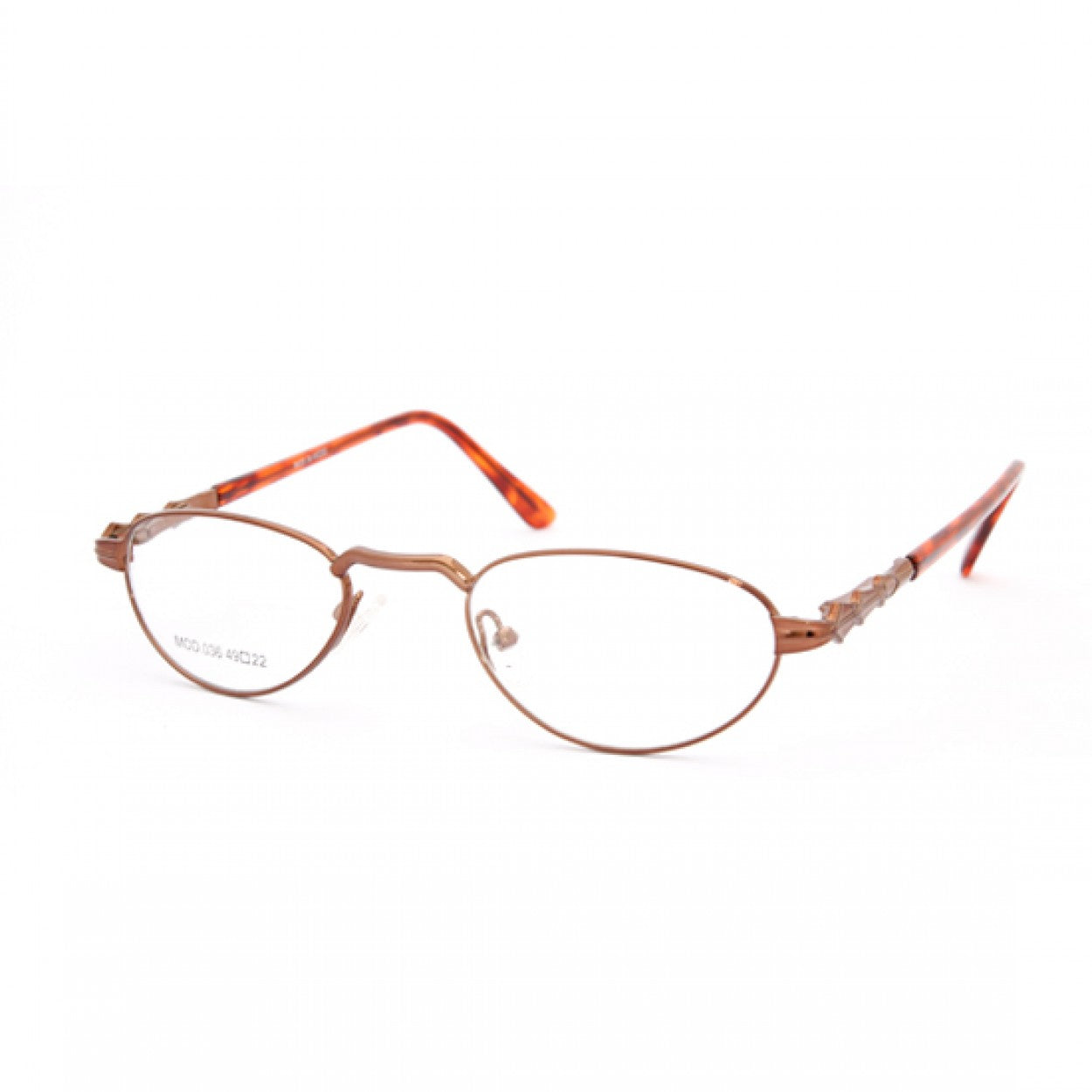 Metal Eyeglass Frames - Mod.036 Coffee